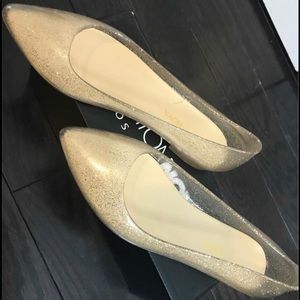 Sparkly Pointed Tor Flats